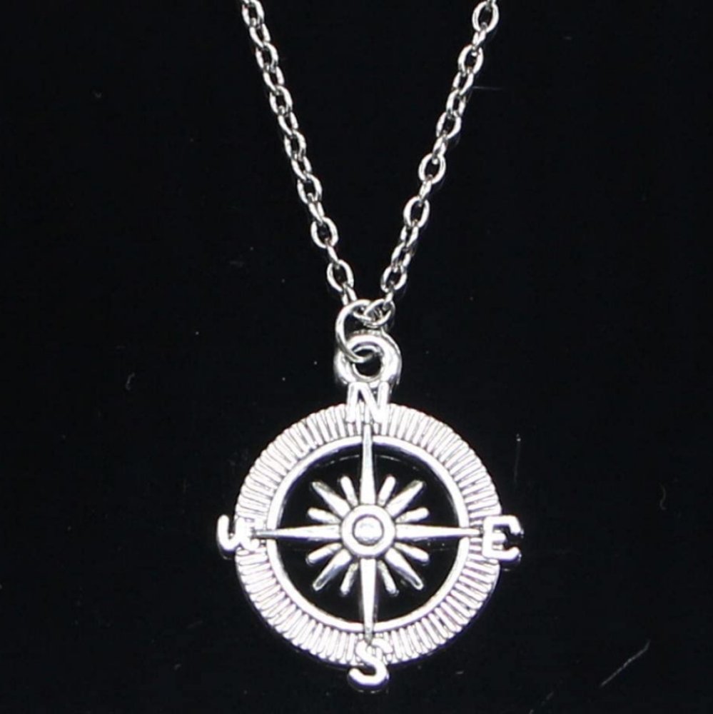 Nautical Compass Rose Pendant